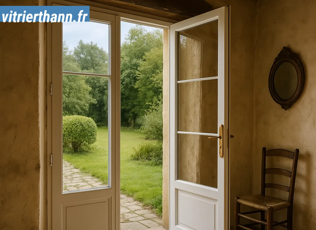 Installation de fenêtre en PVC Thann