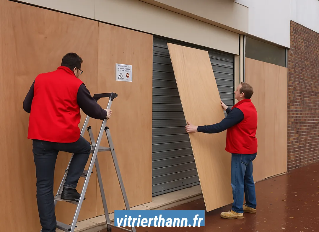Mise en sécurité fermeture provisoire Thann