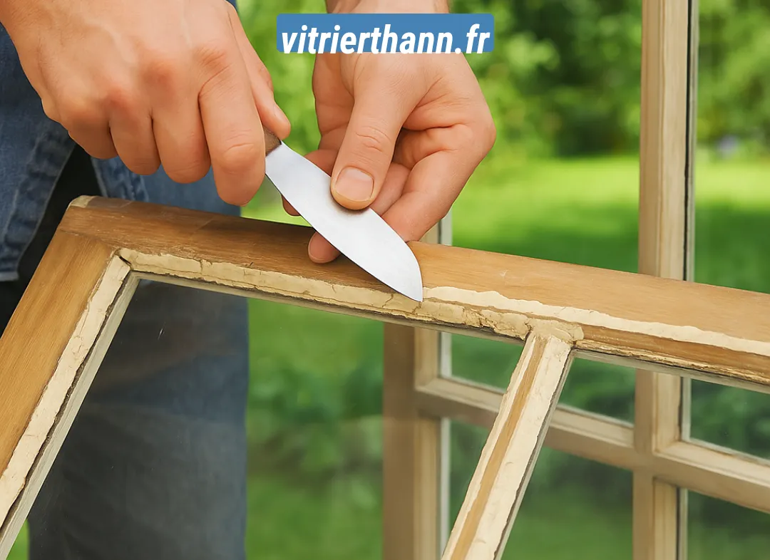 Remplacement de simple vitrage Thann